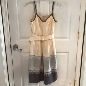 Casual BCBG belted dress